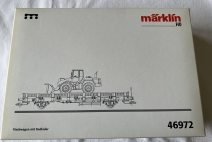 Märklin Flachwagen mit Radlader