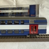 3-teiliges Set Doppelstockwagen